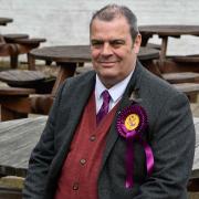 Stephen Place, UKIP's Parliamentary candidate in Bradford South