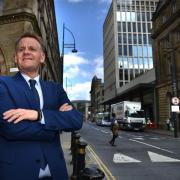 Ian Ward, manager of the Broadway centre, is spearheading the idea of setting up a business improvement district