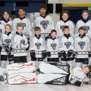 Youngsters at Bradford Ice Hockey Club's annual summer camp
