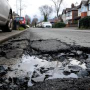 Pot holes are a menace for Bradford motorists