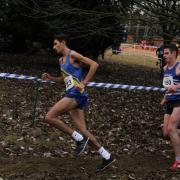Emile Caress and Jonny Brownlee finished first and third in the senior men's race at the 2019 Yorkshire Cross Country Championship. Picture: Brett Muir