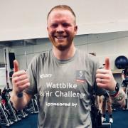 Sam Boatwright set a Wattbike world record last weekend and is planning more epic challenges