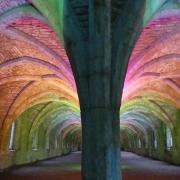 Floodlit Cellarium at Fountains Abbey – One of my favourite places to visit and photograph. Inspires me every time I go
