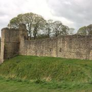 Pickering Castle outer wall