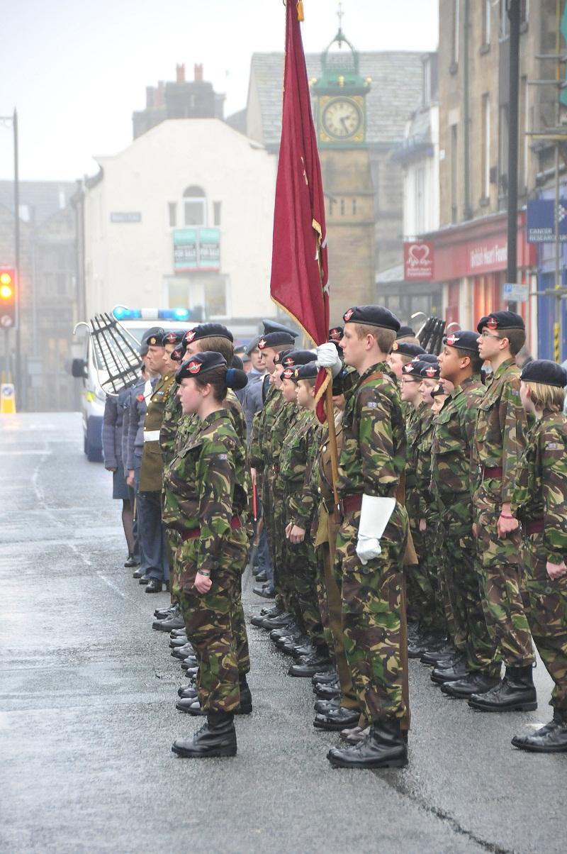 The Remembrance Service at Otley.