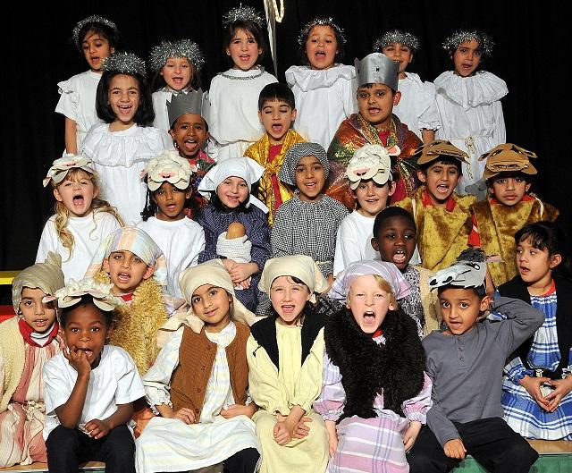 Pupils at St Mary’s and St Peter’s Catholic Primary School, Bradford, have traken part in three Christmas shows