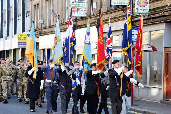 Remembrance Day in Keighley