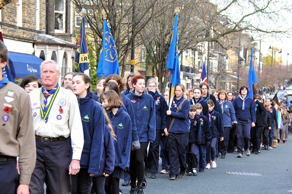 Remembrance Day in Ilkley