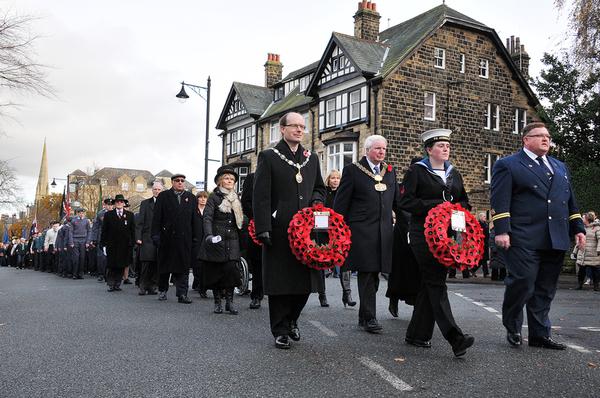 Remembrance Day in Ilkley