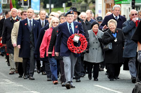 Remembrance Day in Otley