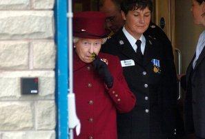 The Queen on a visit to Bradford.