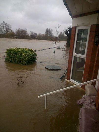 Flooding in Worcestershire - pic by reader Jacci Tinley-Davies 