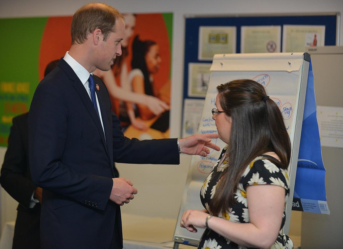Prince William visit June 2014