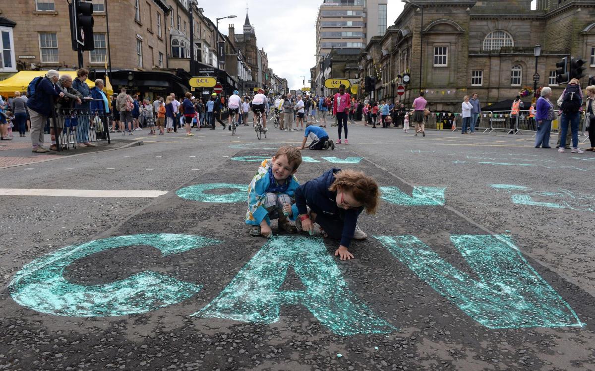 A selection of pictures taken throughout the Bradford district across the Tour De France Grand Depart Weekend