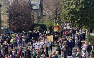 Last year’s Ilkley Carnival parade making its way through the town.