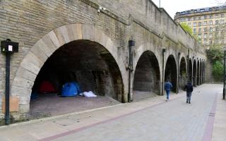 The arches leading to Forster Square Rail Station