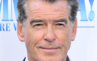 Pierce Brosnan was in Wrose filming for the movie Giant