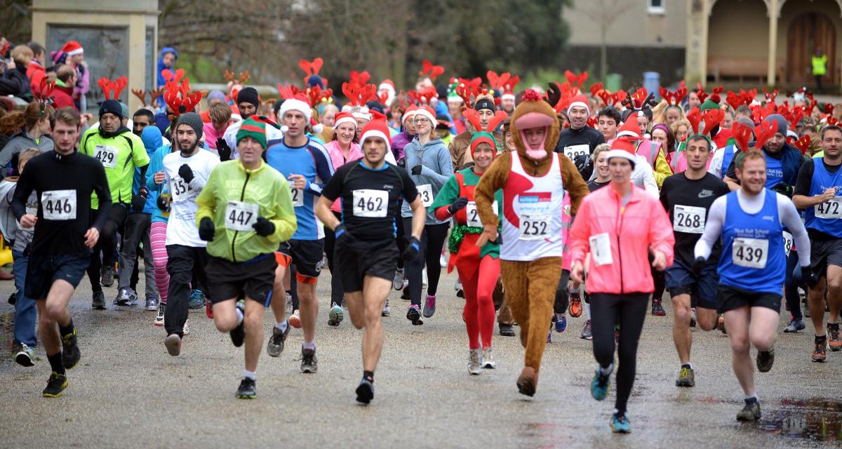 More than 300 runners were in Saltaire yesterday