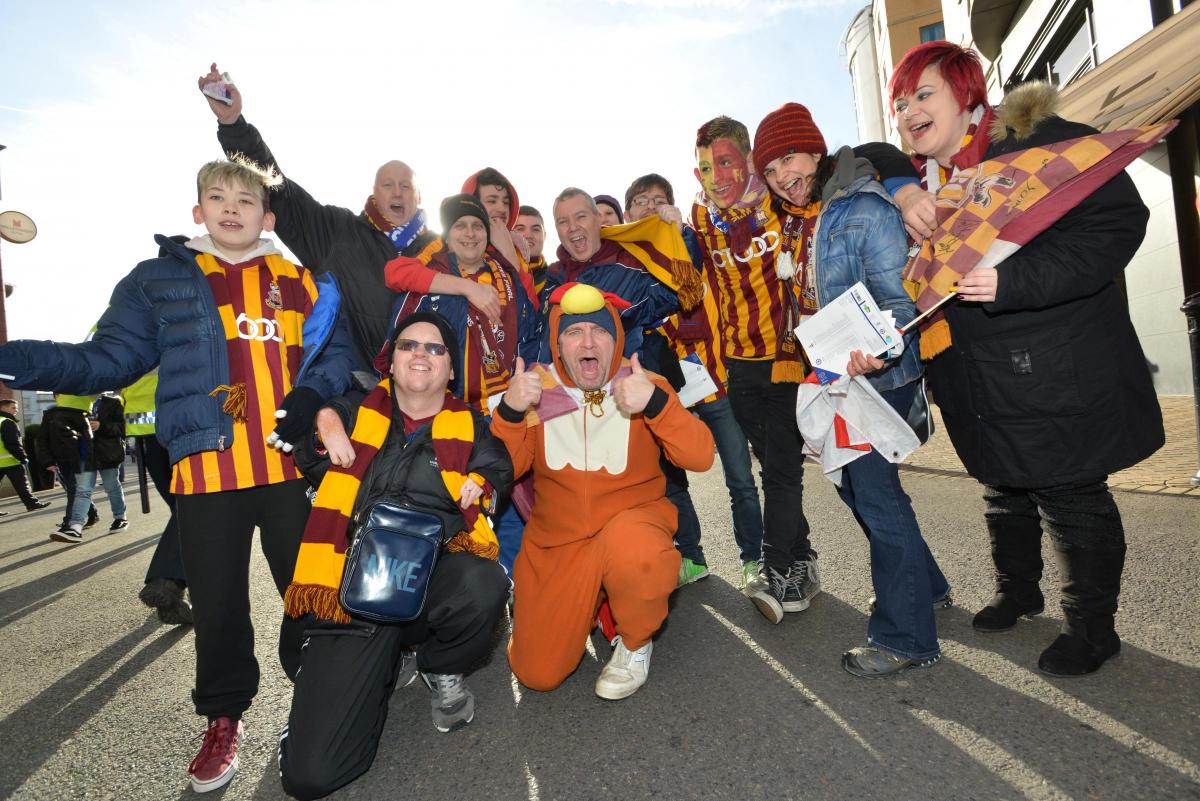 Supporters from Bradford Disability Sport and Leisure