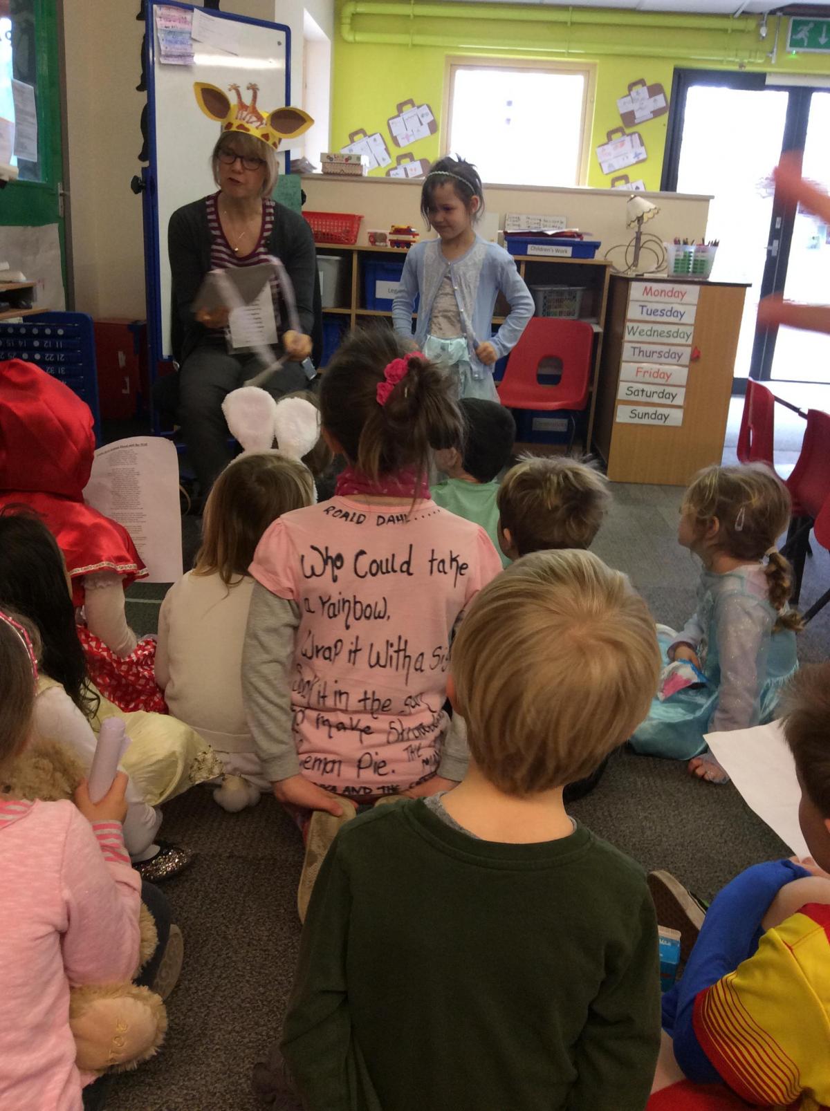 Poetry was the theme for World Book Day at Eldwick Primary School