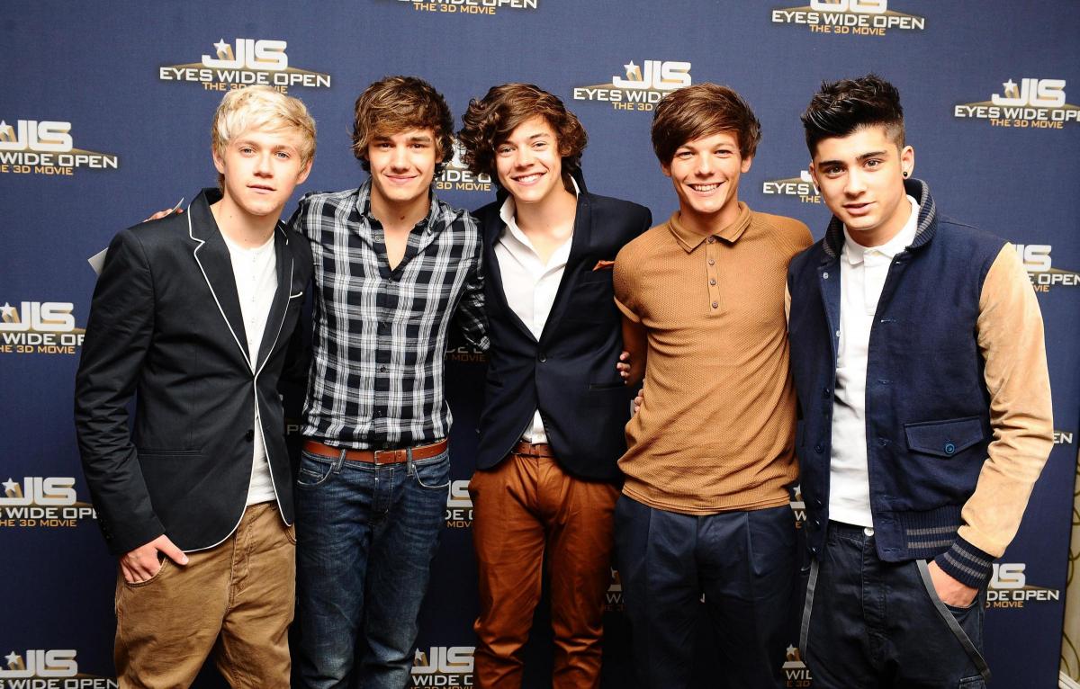 Zayn (right) with One Direction's Niall Horan, Liam Payne, Harry Styles and Louis Tomlinson at a screening of the JLS movie Eyes Wide Open in 2011