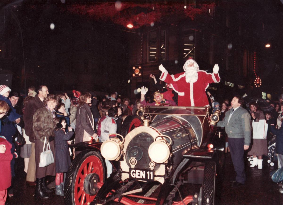 Father Christmas ditched the sleigh in 1985
