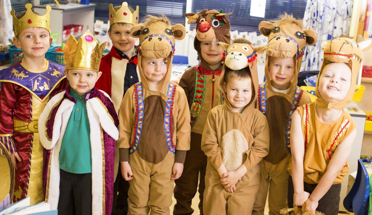 Shibden Head Primary Academy nursery rhyme nativity play