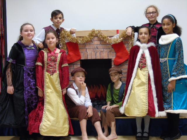 Shirley Manor Primary Key Stage 2 Christmas production, 'A Pudding for the Chimney Sweep' which is set in Victorian Bradford and contrasts the lives of a rich mill owner's family with poor factory workers and street children.