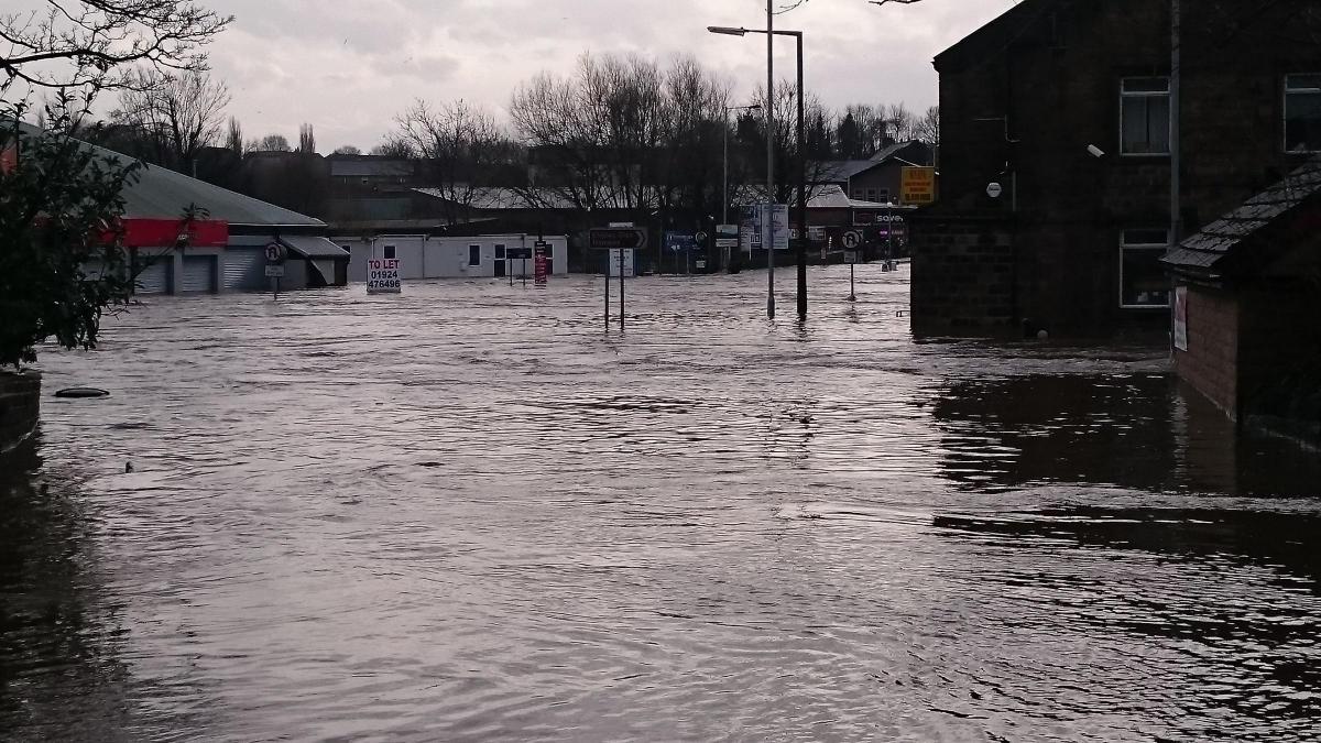 Readers' pictures of the Bradford floods in December 2015