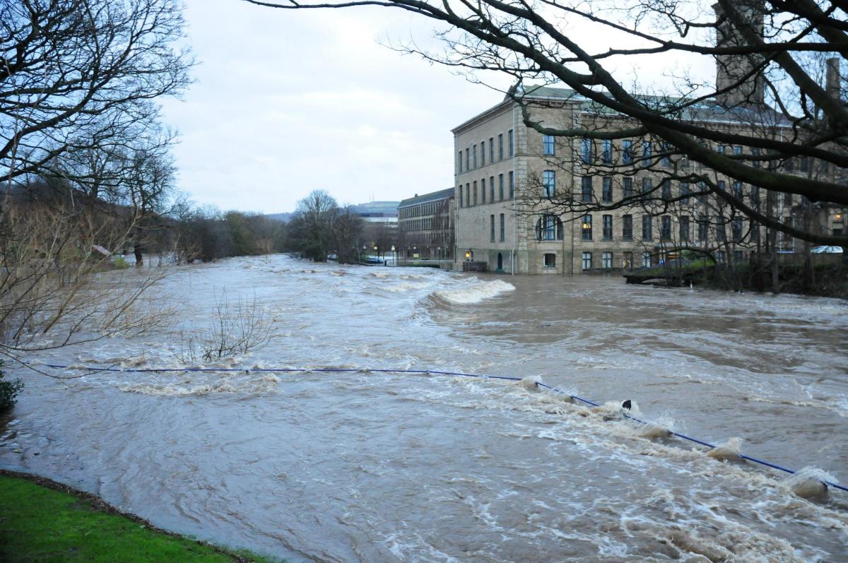 Readers' pictures of the Bradford floods in December 2015