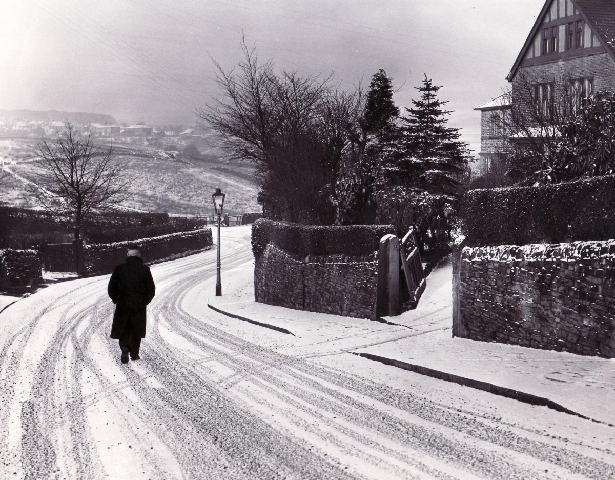 A quiet Heaton street in 1954