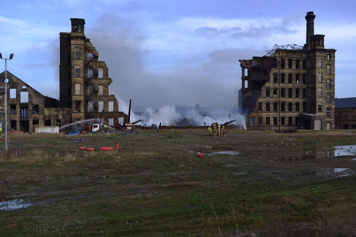 Drummond Mill fire 28 January 2016