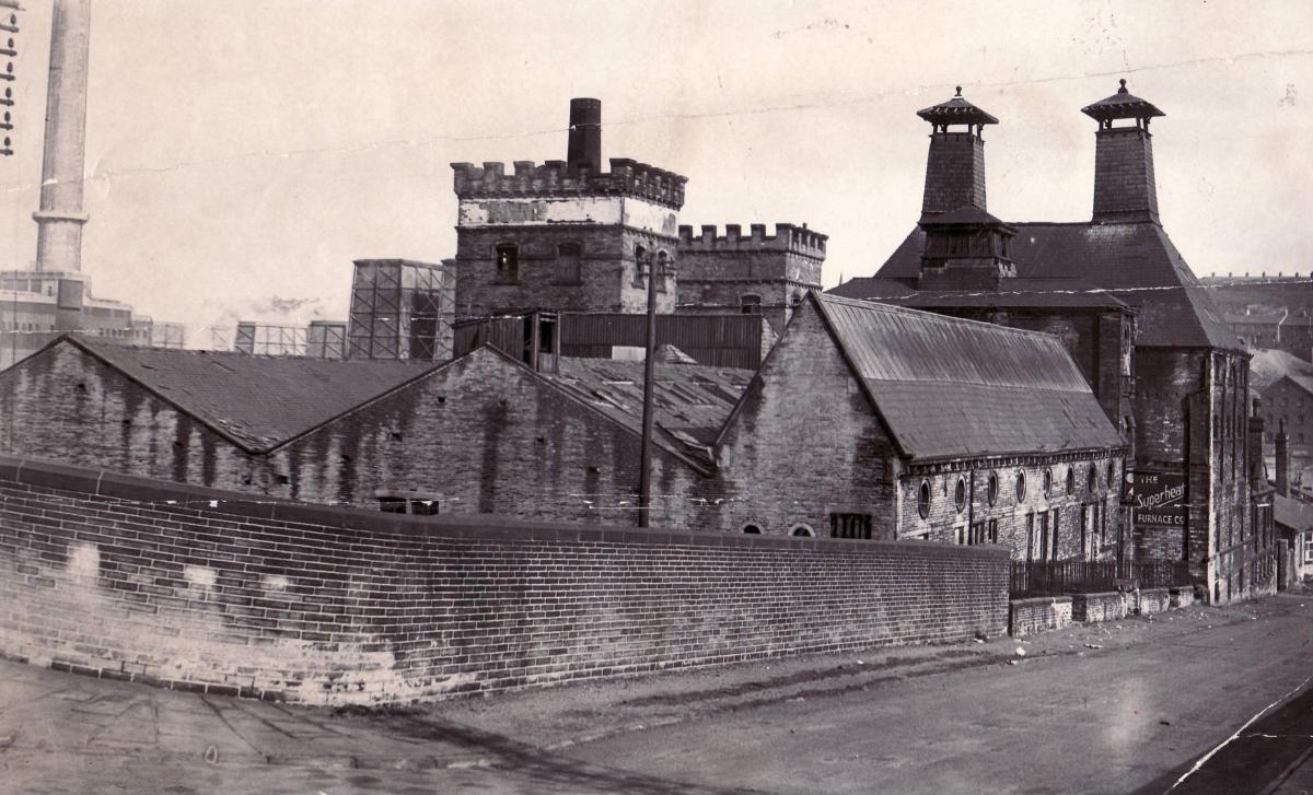 Wallers Brewery pictured in March 1953