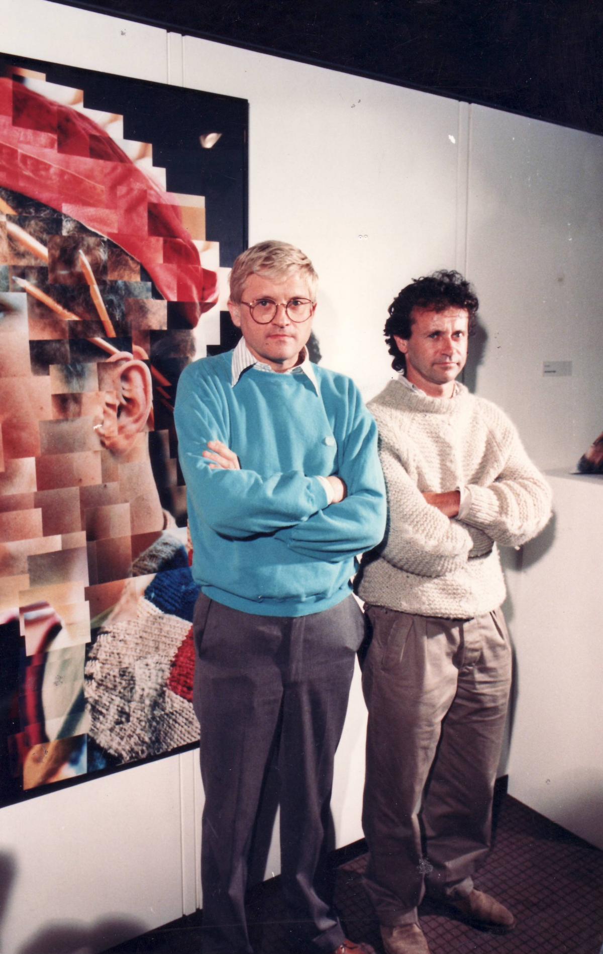 David Hockney in 1988