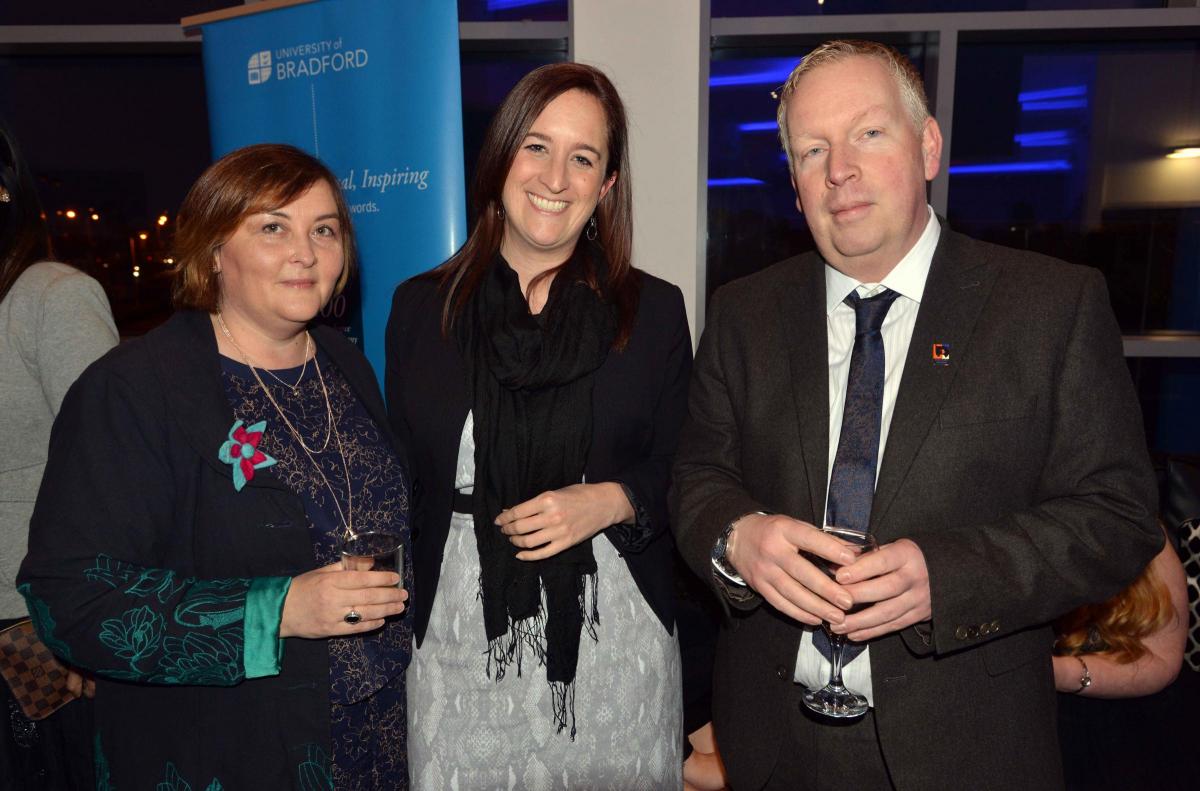 Andrea Healey, Alison Justice and Steve Walker
