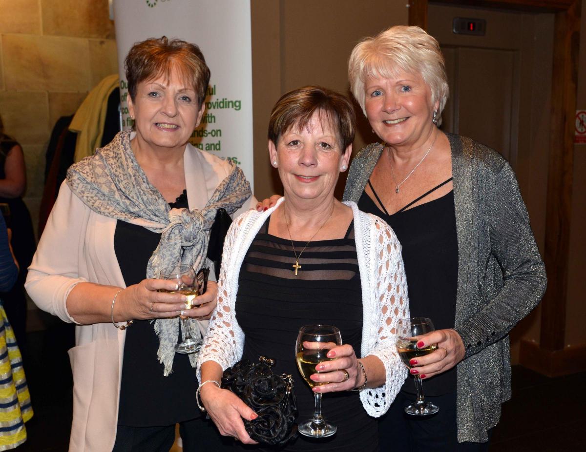 Sandra King, Janet Clough and Janet Bell