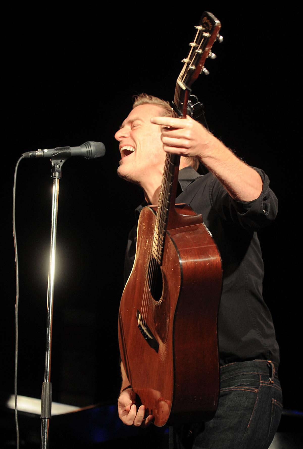 Bryan Adams during a gig at St George's Hall in 2011
