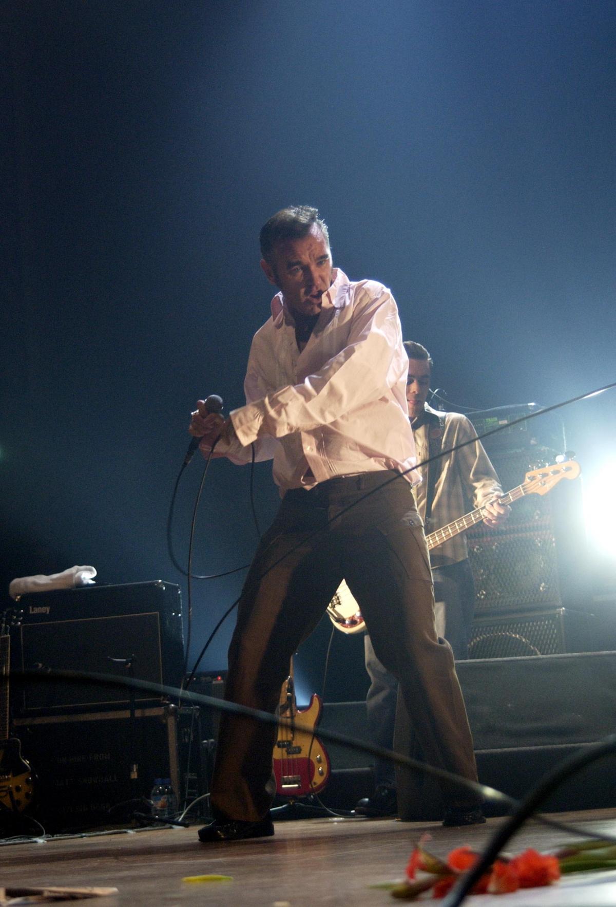 Morrissey's the showman at St George's Hall