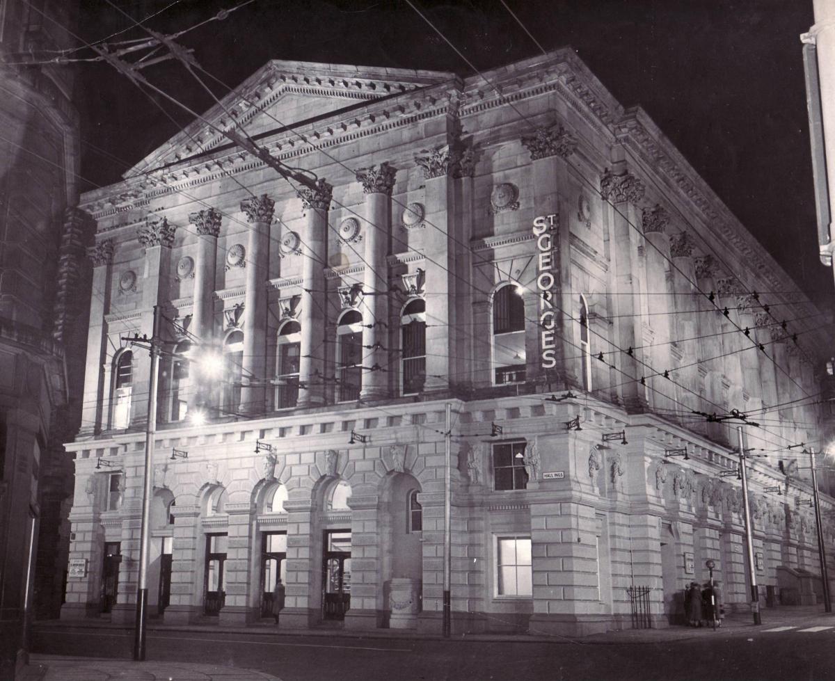 St George's Hall pictured in September, 1953