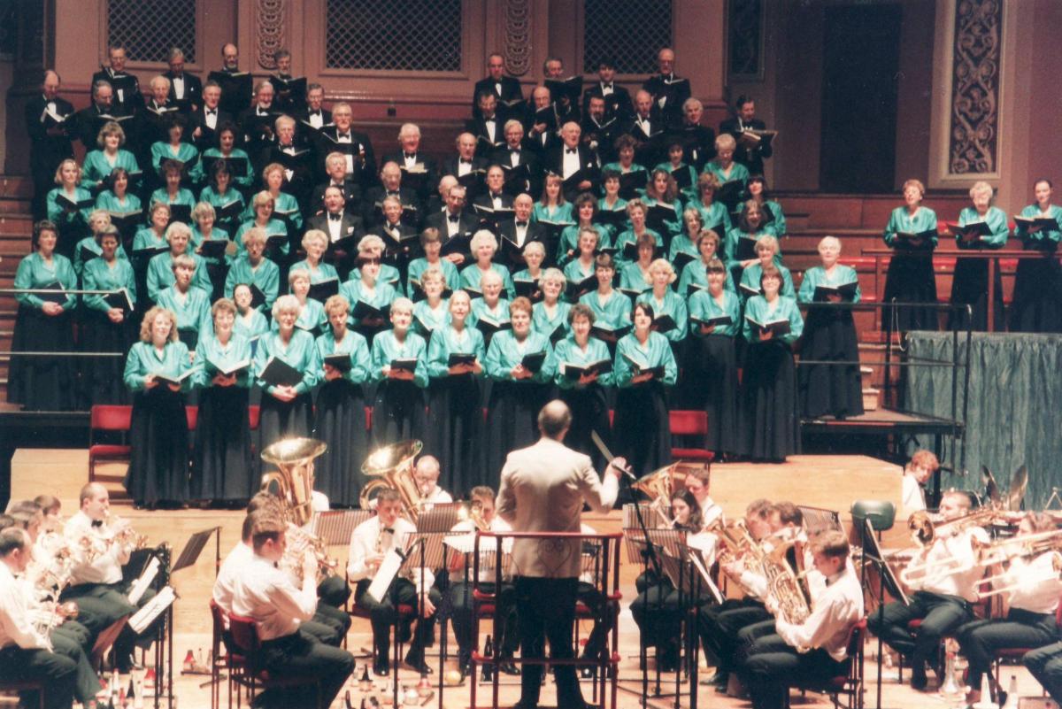 Bradford Festival Choral Society in 1995