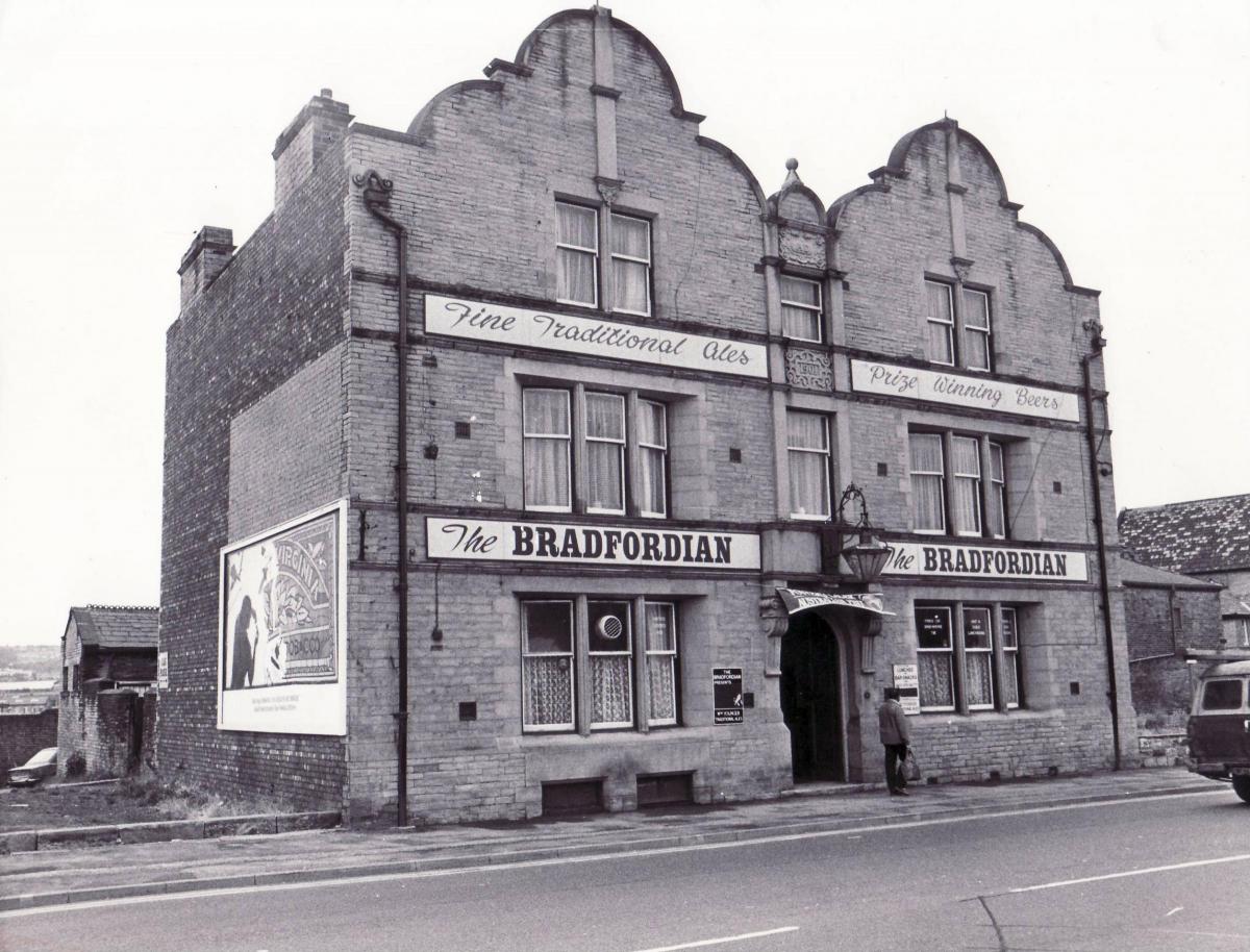 The Bradfordian Pub, Westgate, 1986