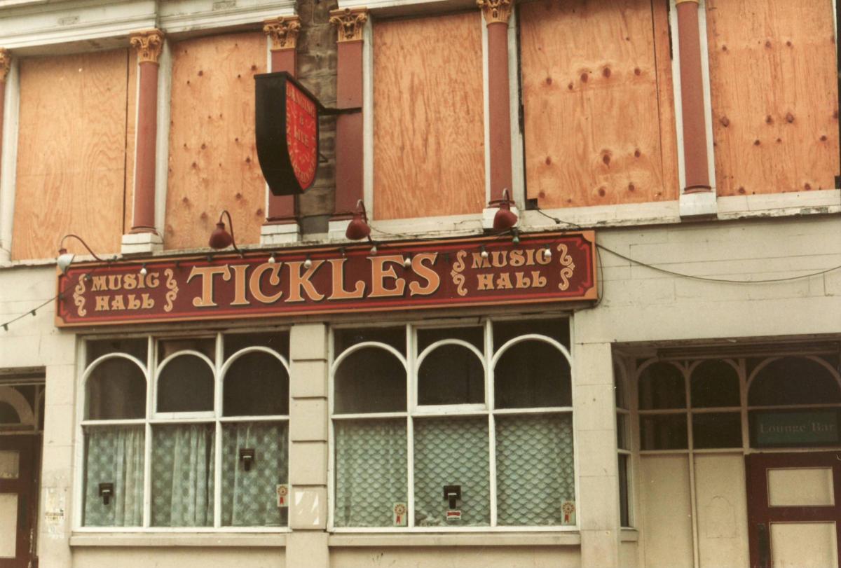 Tickles Music Hall, Westgate, in 1993
