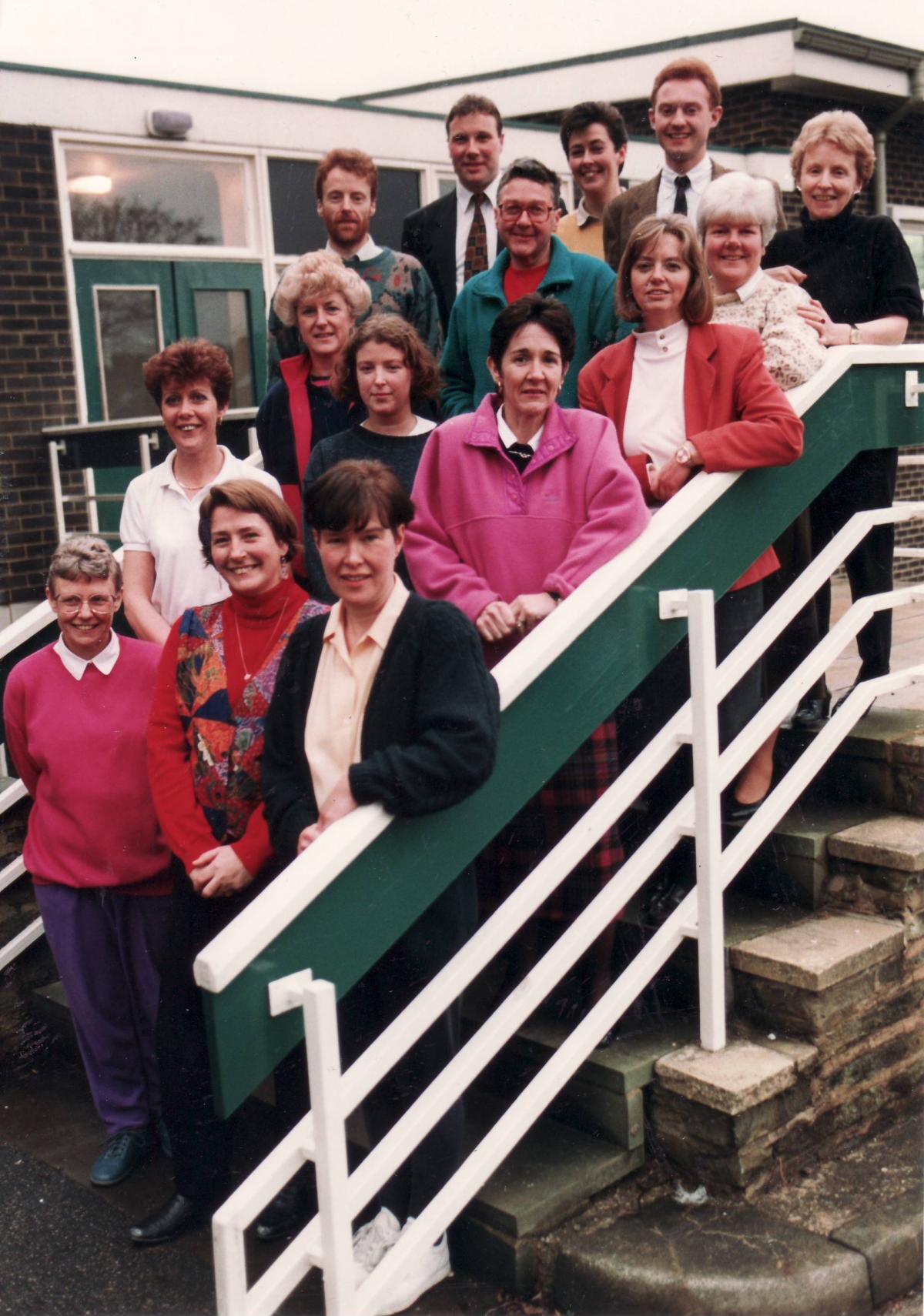St Joseph's College staff in 1994