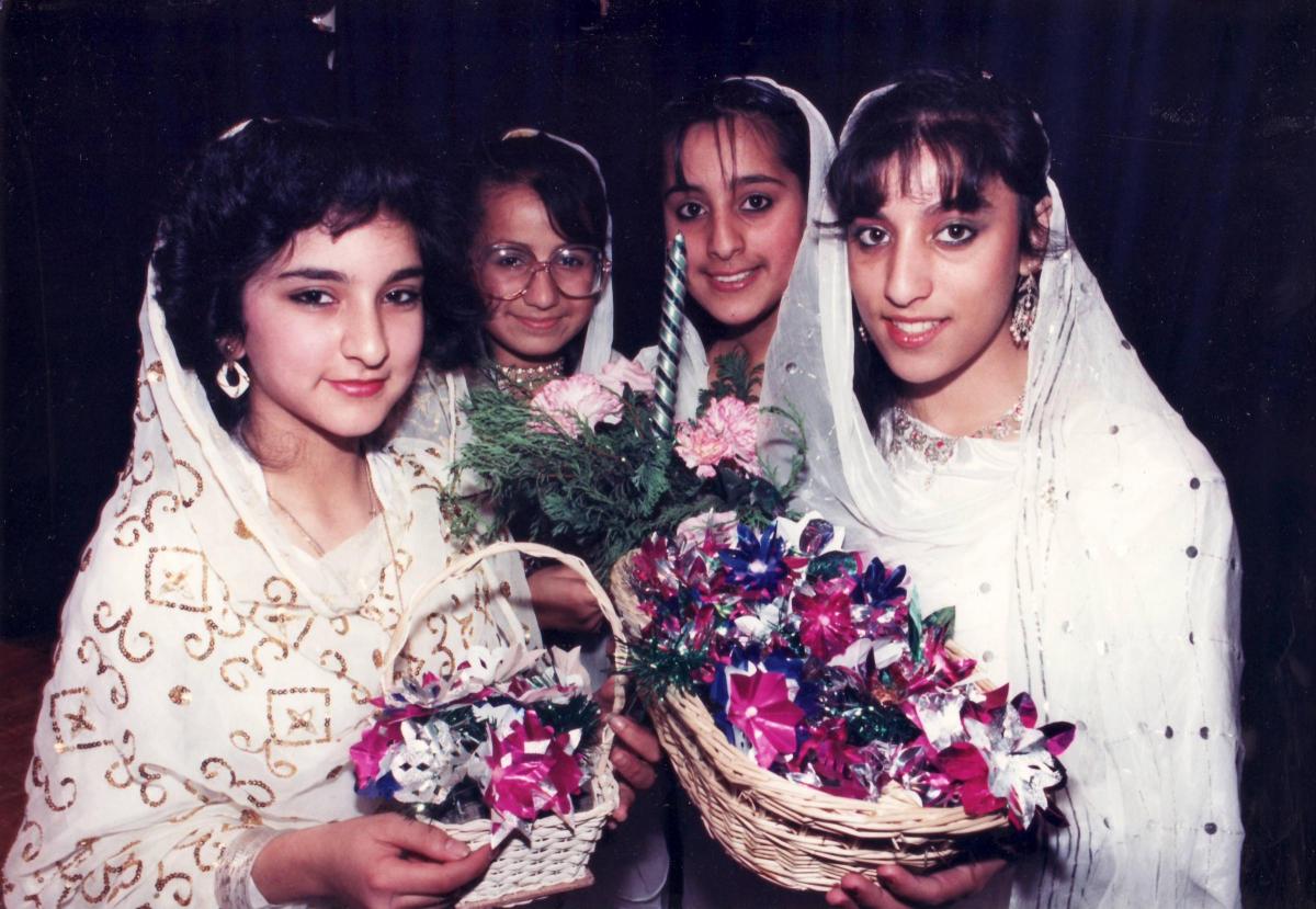 Belle Vue girls in 1986