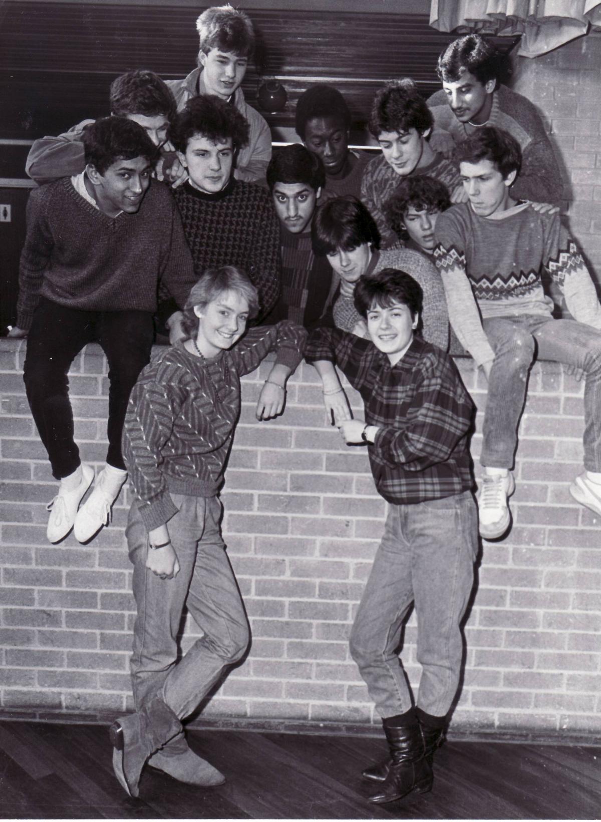 Belle Vue pupils in 1985