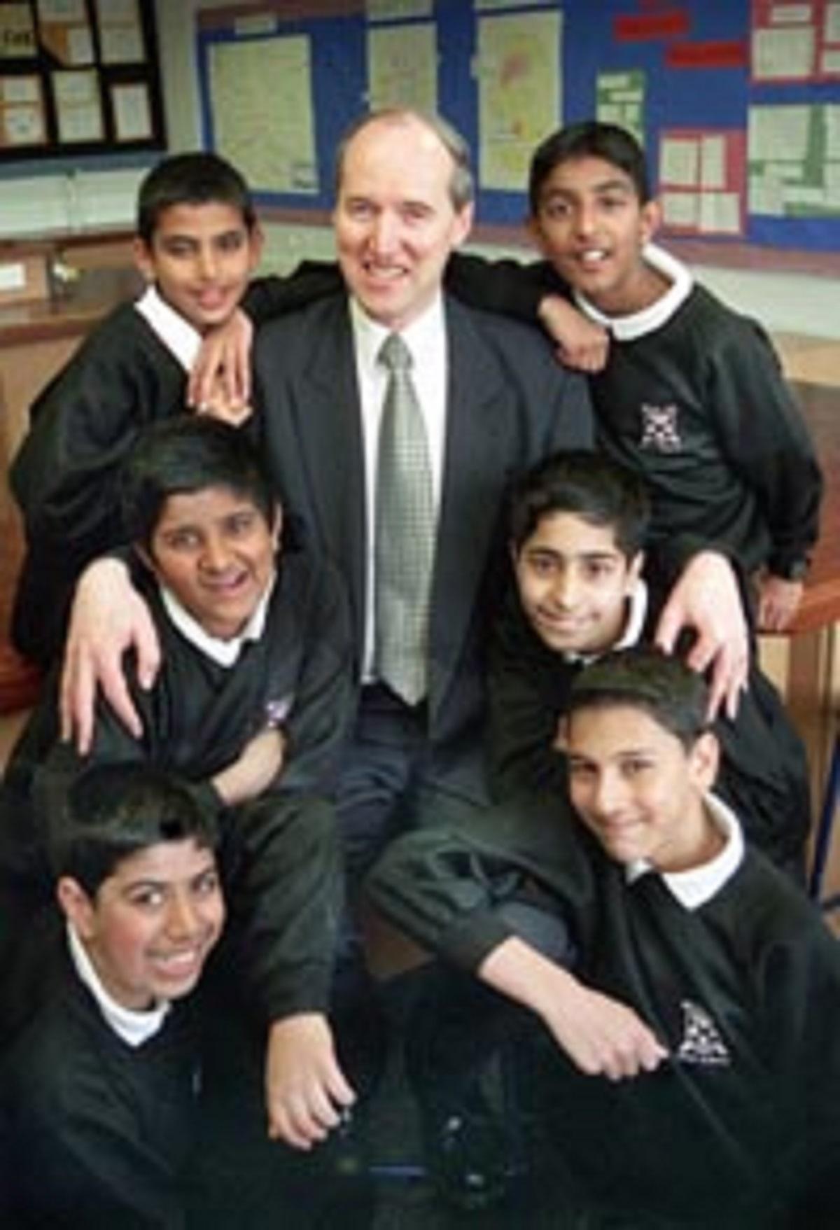 An Ofsted celebration in 2002