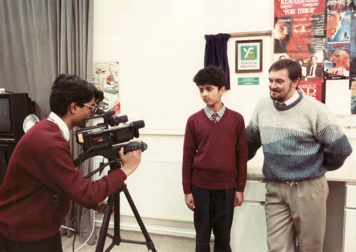 The opening of an editing suite in 1991