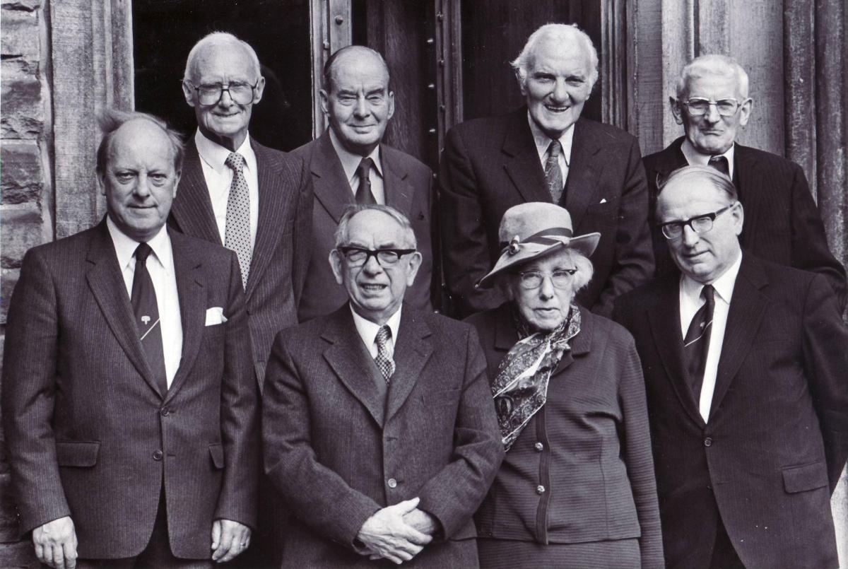 A teachers' reunion in 1982