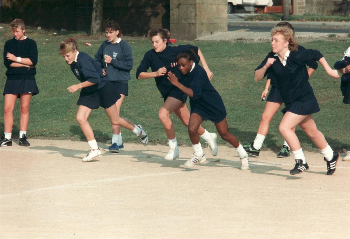 Thornton Upper School sports event, 1989