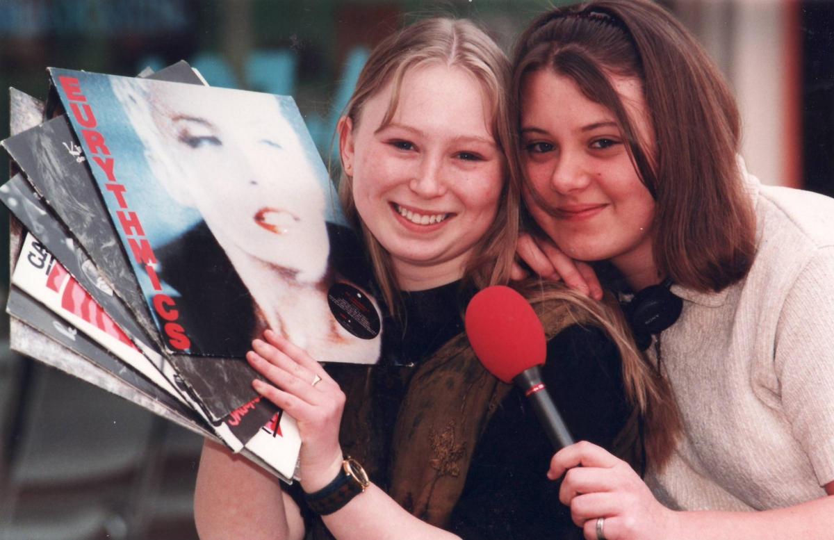 Pupils in 1997 at Thornton Grammar School